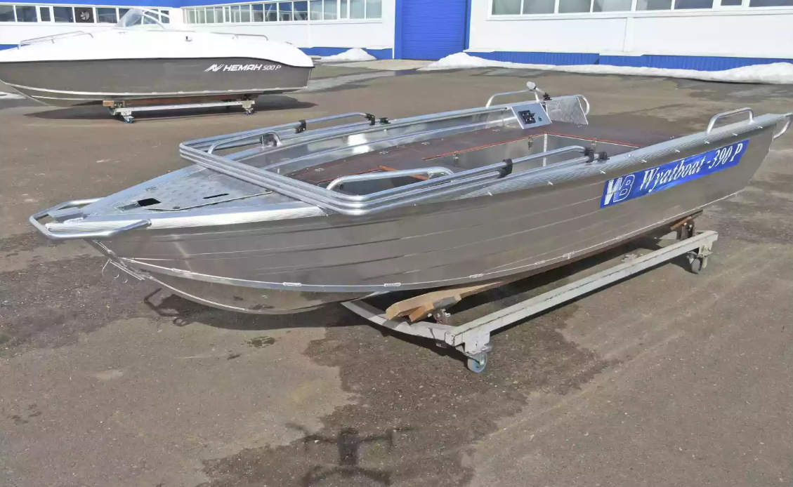 Алюминиевая лодка Wyatboat-390РМ в Тольятти