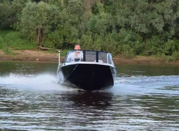 Алюминиевый катер Неман 500 DC водомёт в Тольятти