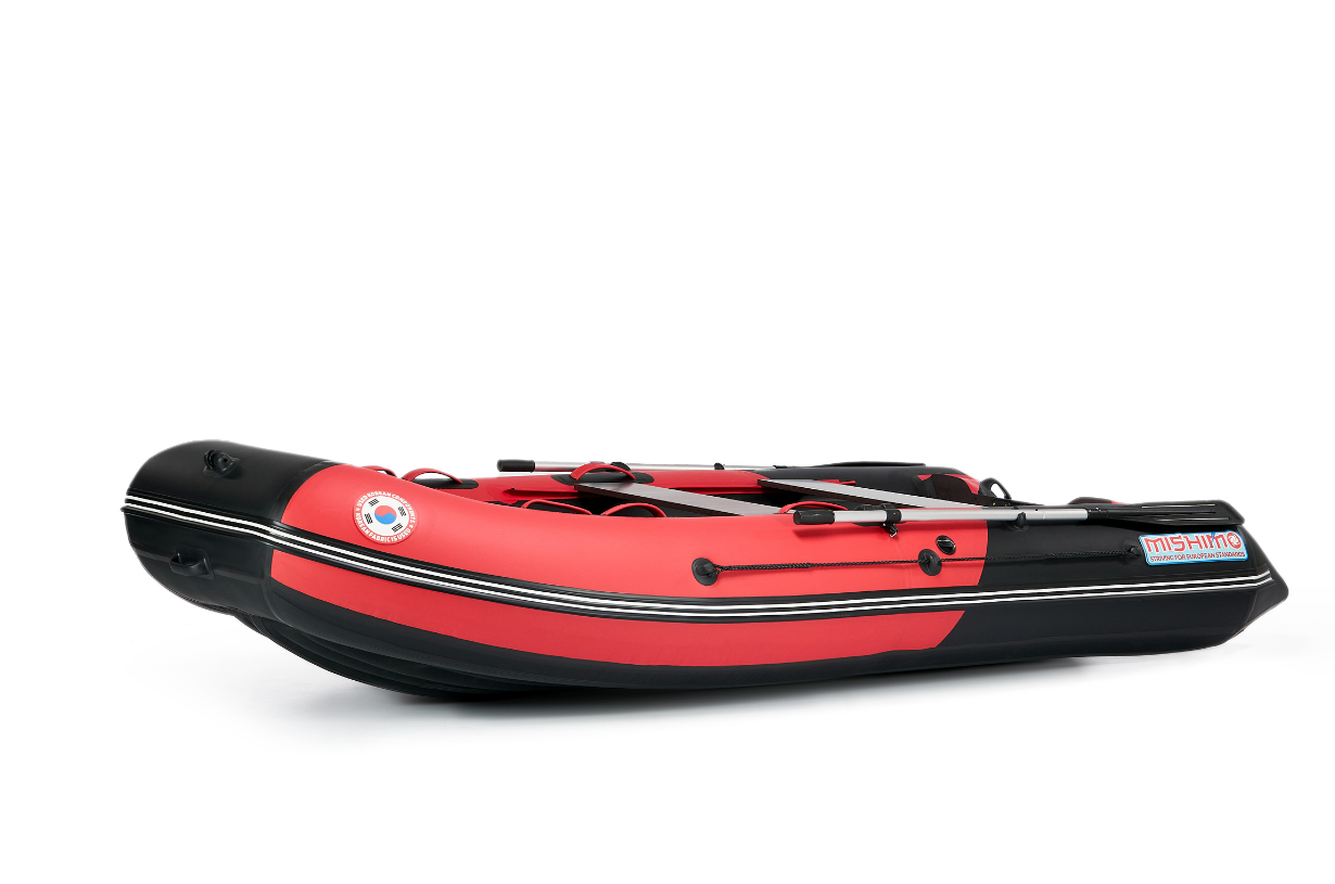 КОМПЛЕКТ ЛОДКА MISHIMO PRO 350 + ЛОДОЧНЫЙ МОТОР MARLIN MP 9.9 (15) AMHS PROLINE в Тольятти