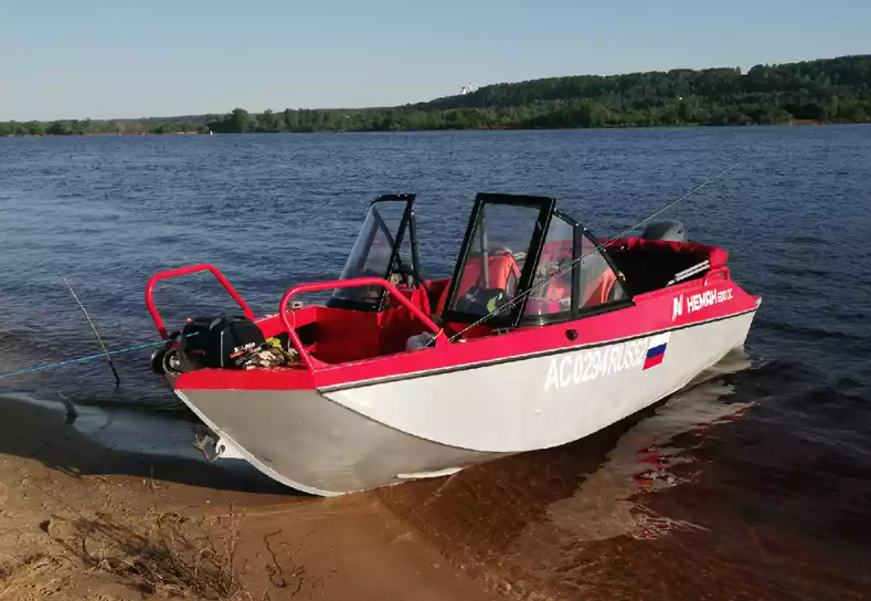 Алюминиевый катер Неман-500 DC в Тольятти