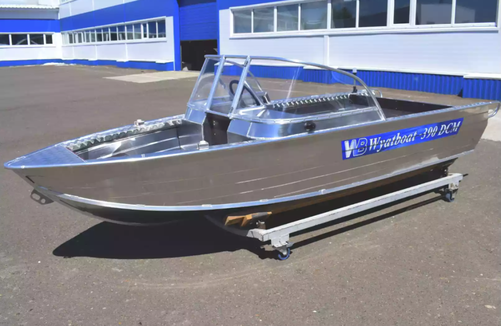 Алюминиевая лодка Wyatboat-390 DCM в Тольятти