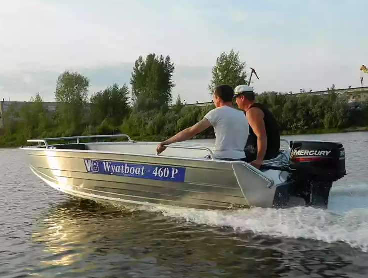 Алюминиевая лодка Wyatboat-460 P в Тольятти