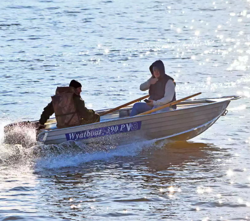 Алюминиевая лодка Wyatboat-390 P в Тольятти