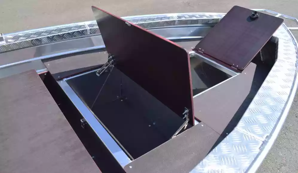 Алюминиевая лодка Wyatboat-390Р Fish в Тольятти