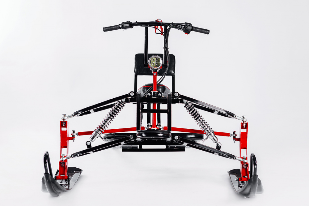 Лыжный модуль IKUDZO с подогревом ручек пластиковые лыжи в Тольятти