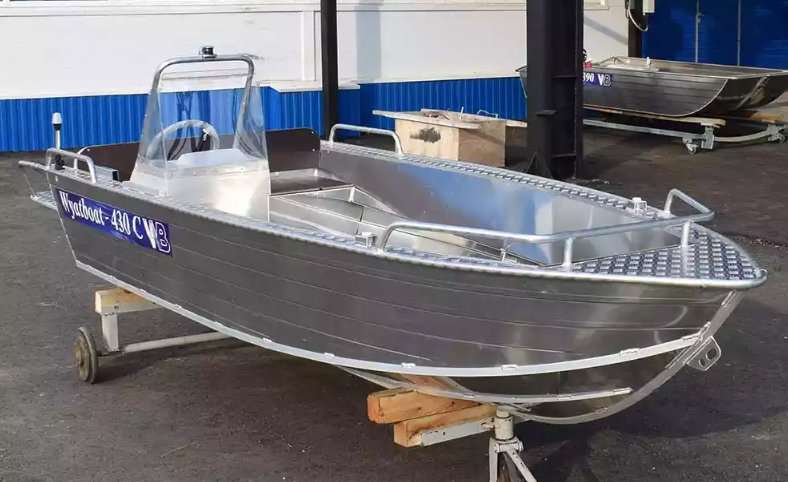 Алюминиевый катер Wyatboat-430 C в Тольятти