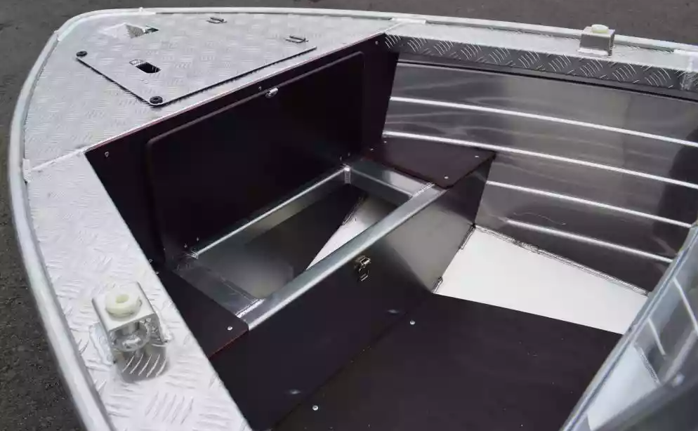 Алюминиевая лодка Wyatboat-390 DCM Увеличенный борт в Тольятти
