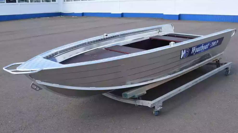 Алюминиевая лодка Wyatboat-390Р Fish в Тольятти