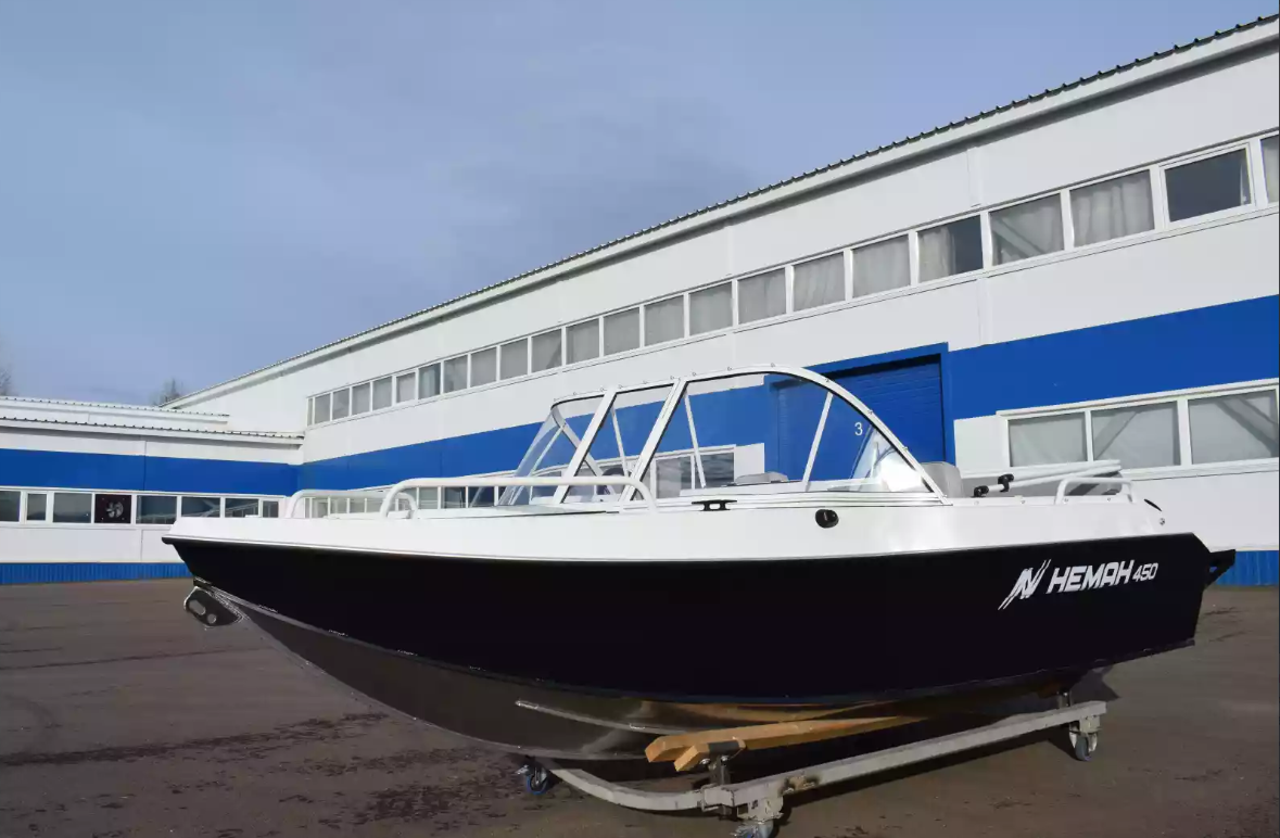 Алюминиевый катер Неман-450 в Тольятти