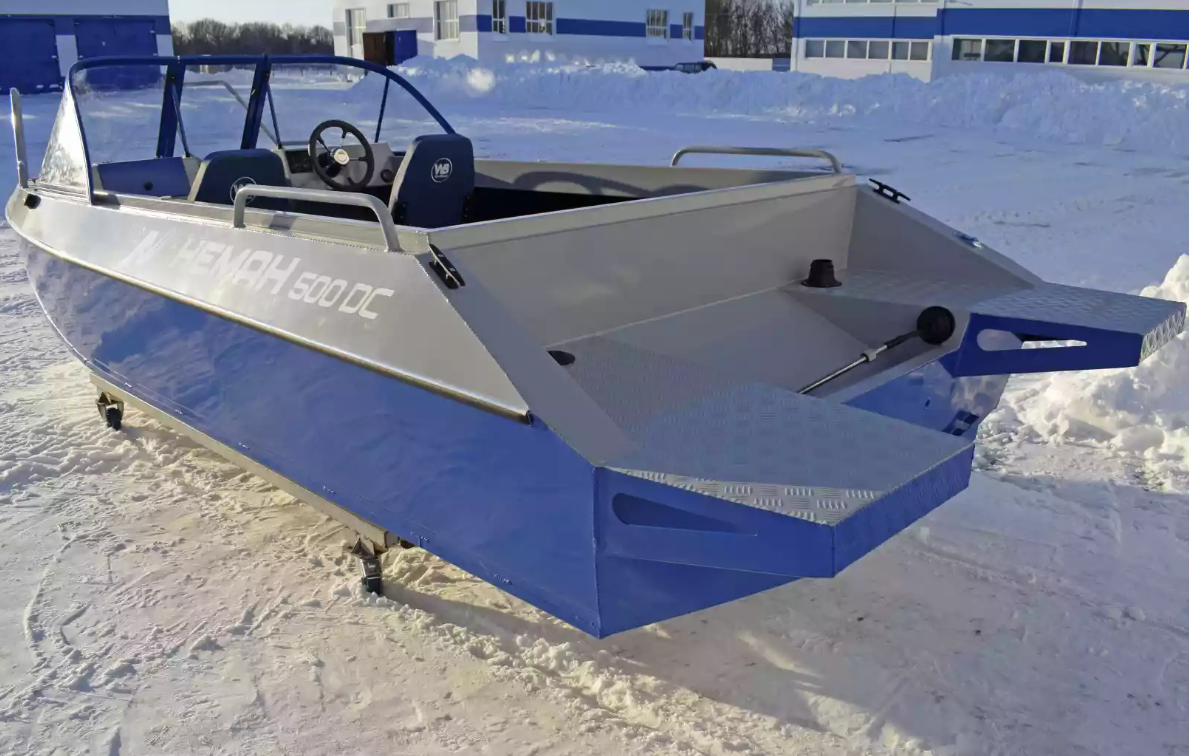 Алюминиевый катер Неман-500 DC в Тольятти