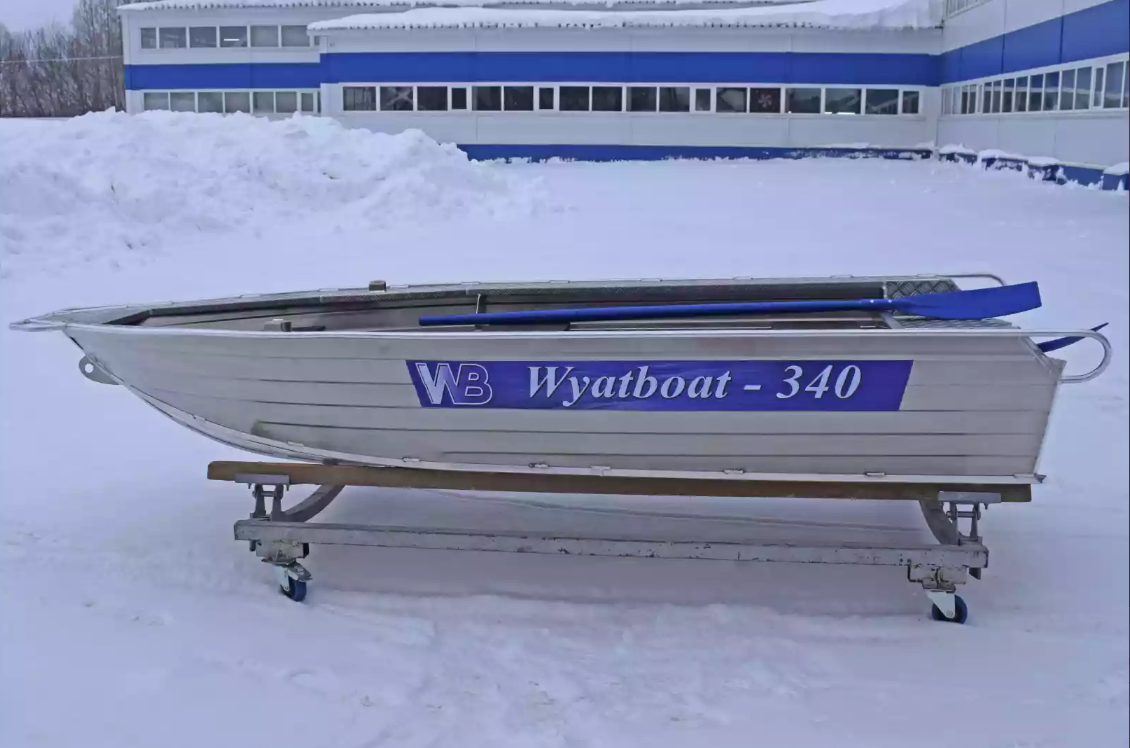 Алюминиевая лодка Wyatboat-340 Р в Тольятти