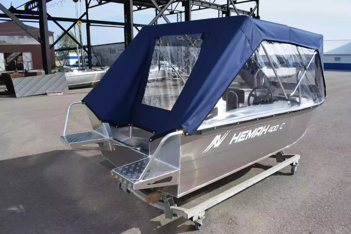 Алюминиевый катер Неман-400 С в Тольятти