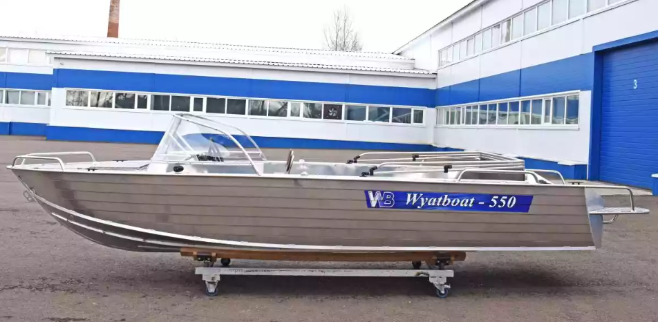 Алюминиевый катер Wyatboat-550 Pro в Тольятти