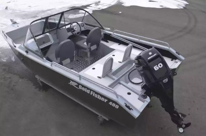 Алюминиевый катер Gold Fisher 480 DCM FISH в Тольятти