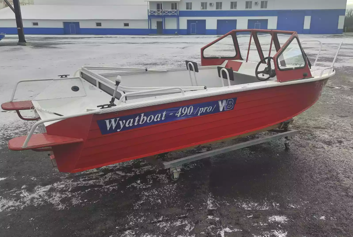 Алюминиевый катер Wyatboat-490 DCM Pro в Тольятти