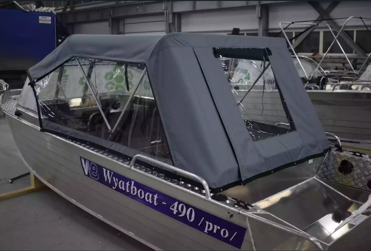 Алюминиевый катер Wyatboat-490 Pro в Тольятти