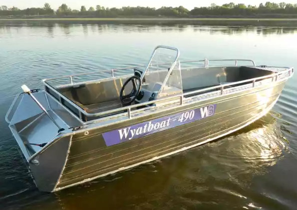 Алюминиевый катер Wyatboat-490 C в Тольятти