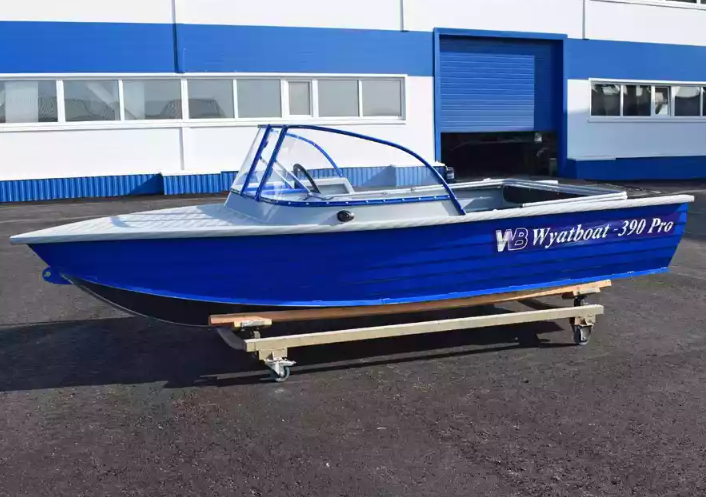 Алюминиевый катер Wyatboat-390 Pro в Тольятти