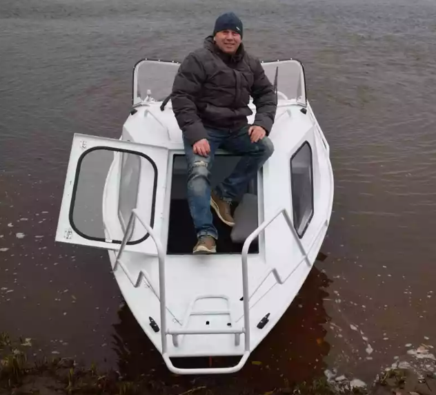 Алюминиевый катер Неман-500 (каютный) в Тольятти