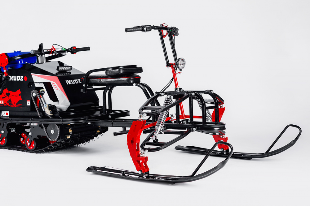 Лыжный модуль IKUDZO с подогревом ручек металлические лыжи в Тольятти