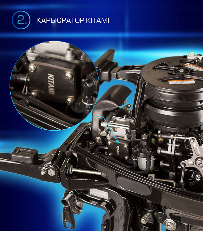 Лодочный мотор MARLIN PROLINE MP 9.9(20) AMHL FORCE в Тольятти