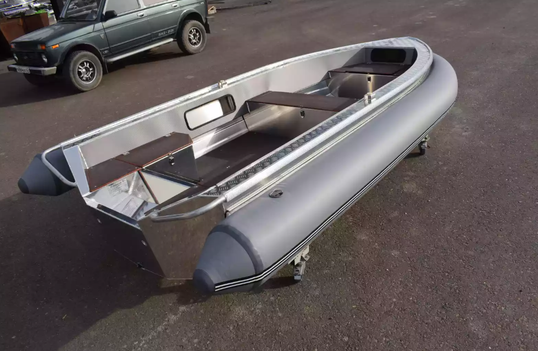 Алюминиевая лодка Wyatboat-370 в Тольятти