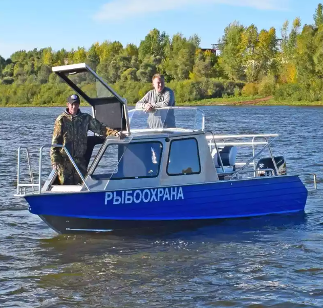Алюминиевый катер Неман 550 с каютой в Тольятти