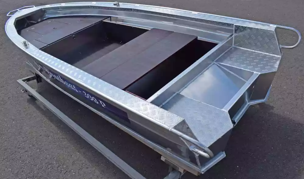 Алюминиевая лодка Wyatboat-390Р Fish в Тольятти