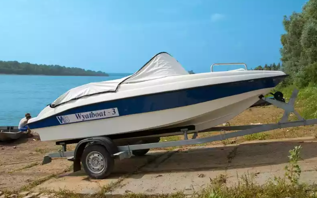 Стеклопластиковый катер Wyatboat-3 (c рундуками) в Тольятти