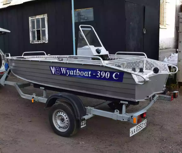 Алюминиевый катер Wyatboat-390 C в Тольятти