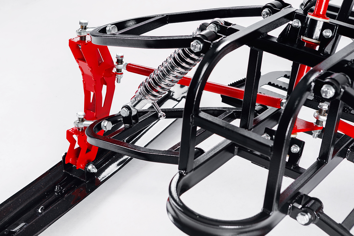 Лыжный модуль IKUDZO с подогревом ручек пластиковые лыжи в Тольятти