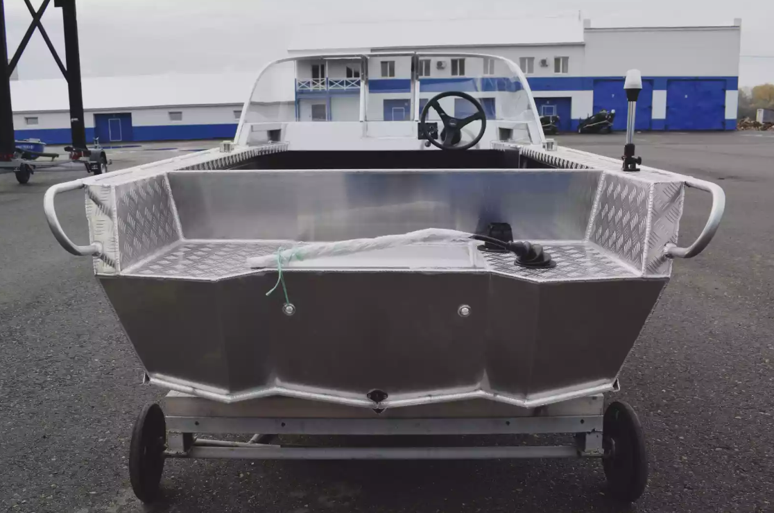 Алюминиевая лодка Wyatboat-390 Pro в Тольятти