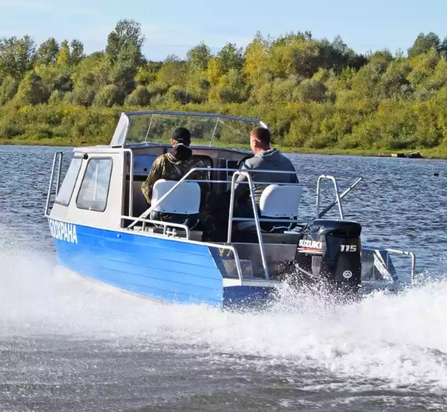 Алюминиевый катер Неман 550 с каютой в Тольятти