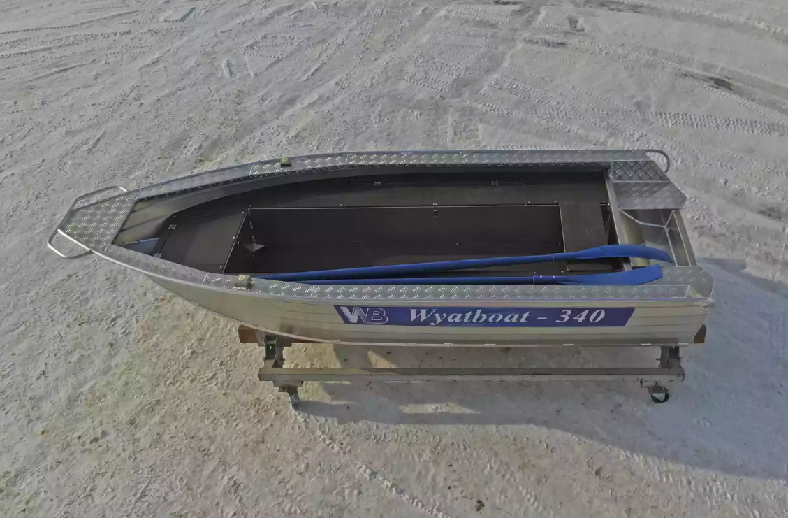 Алюминиевая лодка Wyatboat-340 РМ в Тольятти