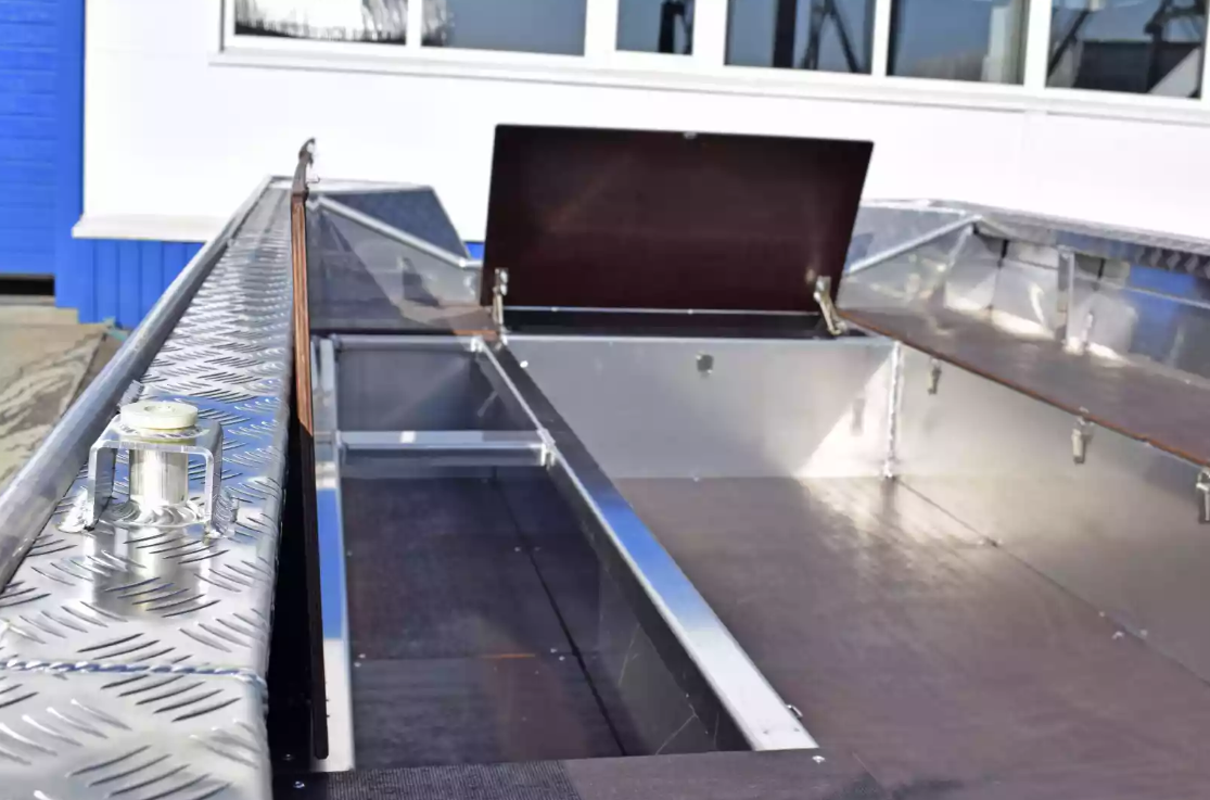 Алюминиевая лодка Wyatboat-490 Jonboat в Тольятти