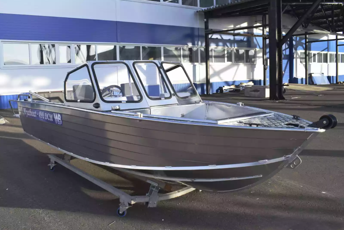 Алюминиевый катер Wyatboat-490 DCM Pro в Тольятти