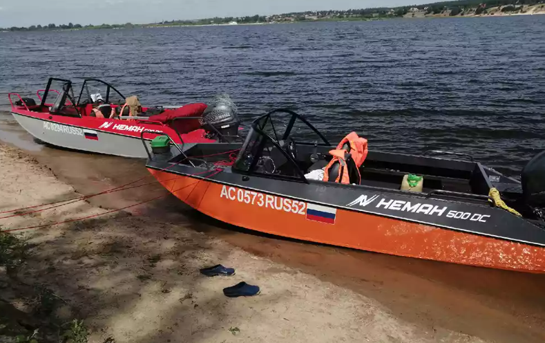 Алюминиевый катер Неман-500 DC в Тольятти