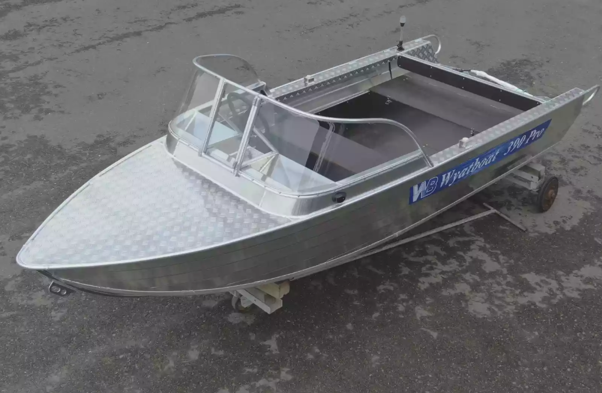 Алюминиевый катер Wyatboat-390 Pro в Тольятти