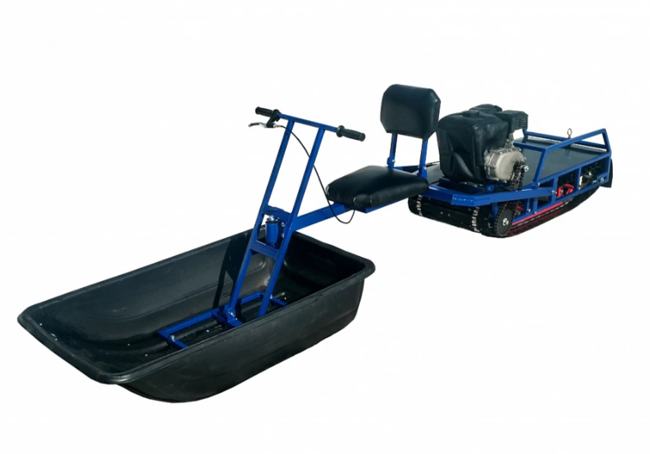 Мотобуксировщик толкач Альбатрос-XL8 с модулем. Без фары, тележки в Тольятти