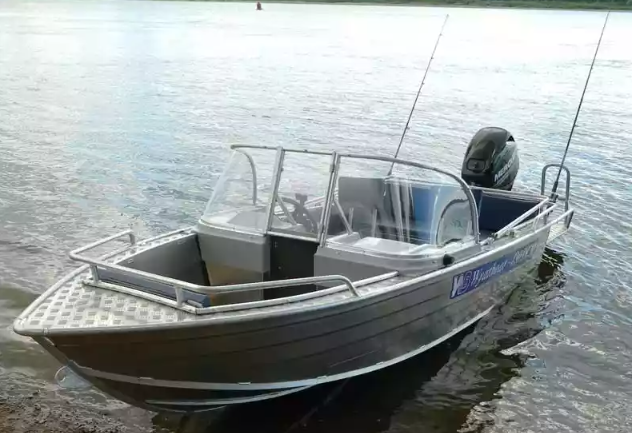 Алюминиевый катер Wyatboat-430T DCM Трансформер в Тольятти