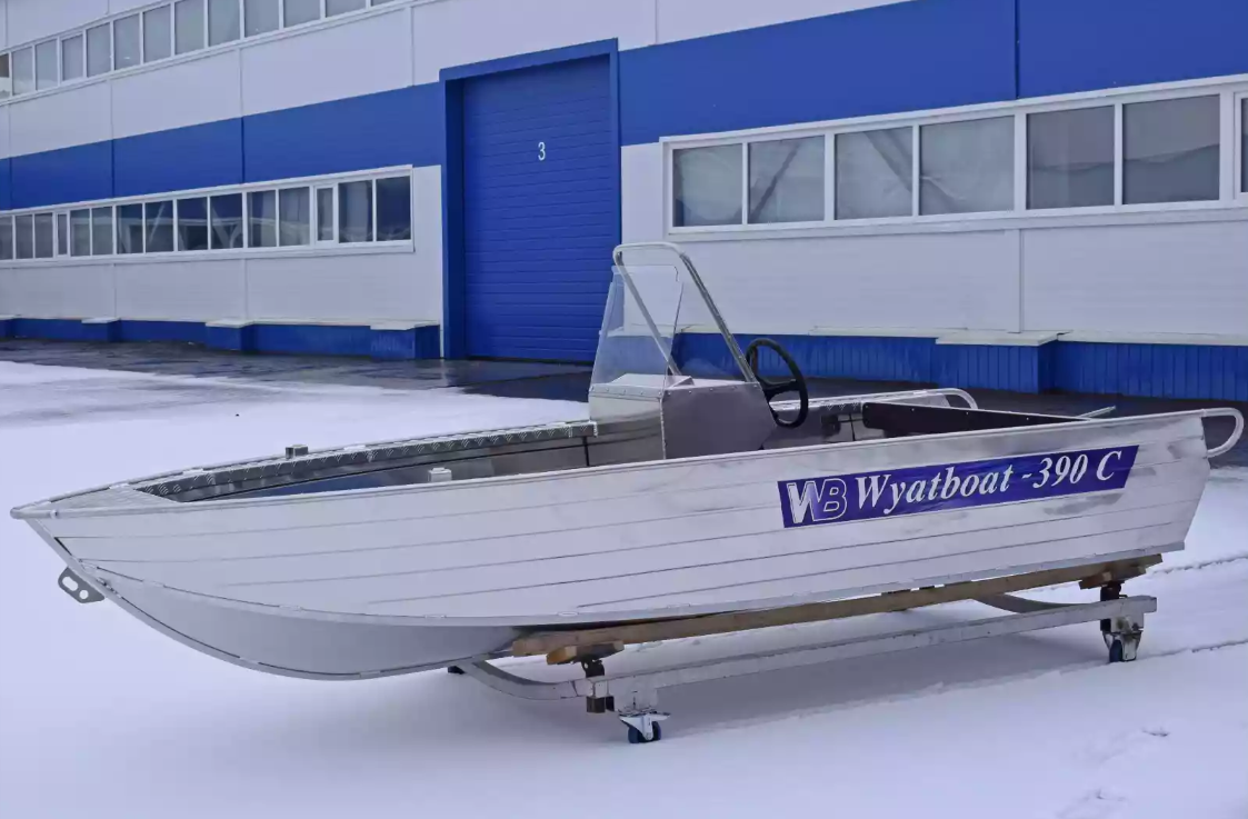 Алюминиевая лодка Wyatboat-390 C в Тольятти