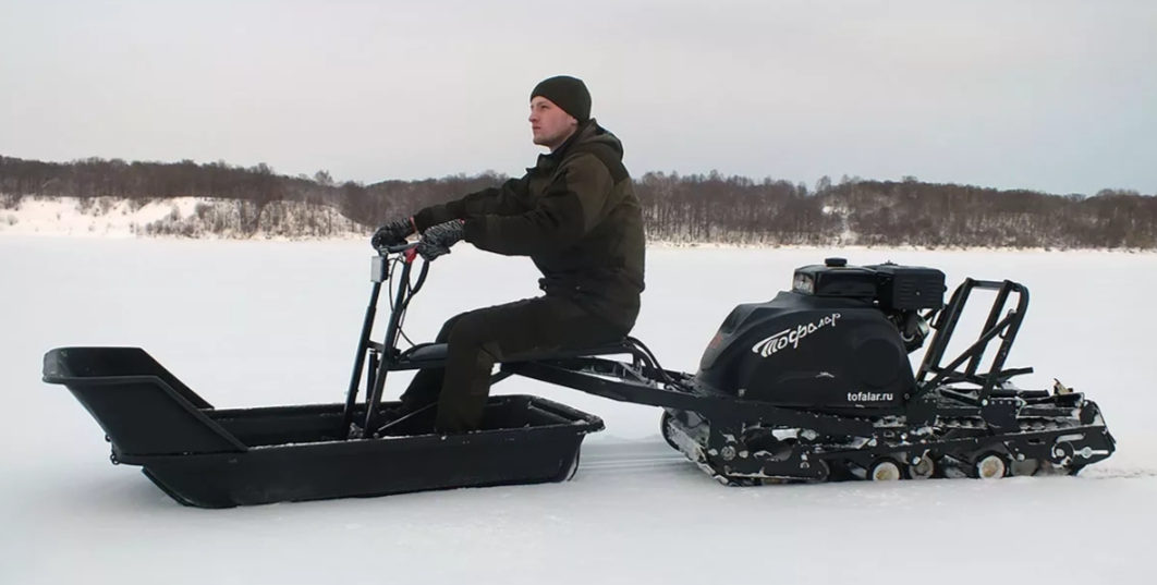 Мотобуксировщик Тофалар 500 с модулем Толкач в Тольятти