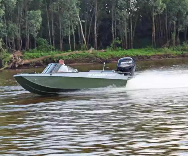 Алюминиевый катер Неман 500 DC водомёт в Тольятти