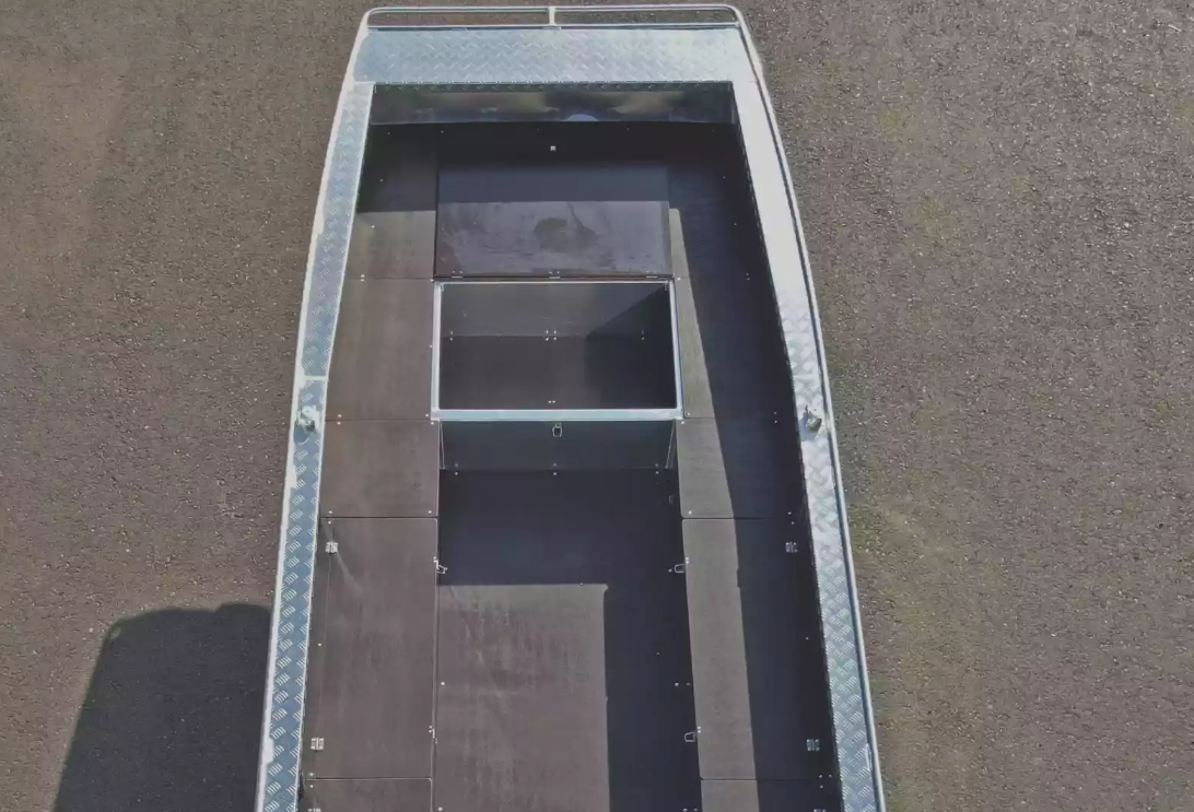 Алюминиевая лодка Wyatboat-490 Jonboat в Тольятти