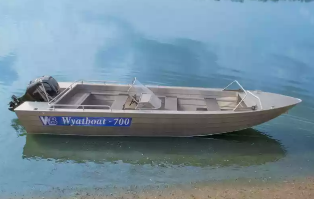 Алюминиевый катер Wyatboat-700 в Тольятти
