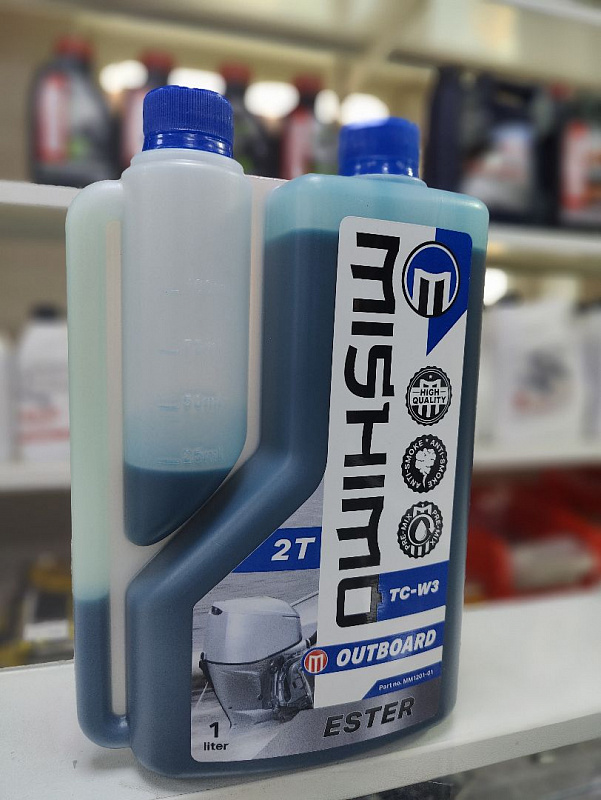 Масло MISHIMO 2T OUTBOARD (ESTER) полусинтетика 1 л в Тольятти