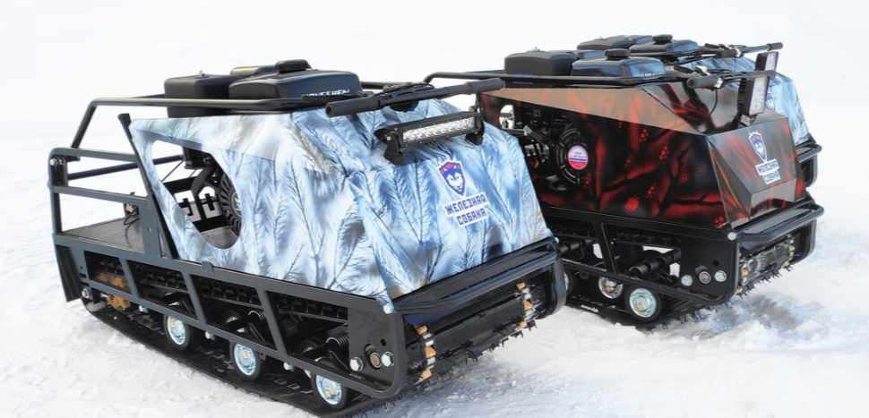 Мотобуксировщик Irondog (Железная собака) M500 20  Камуфляж Охотник в Тольятти