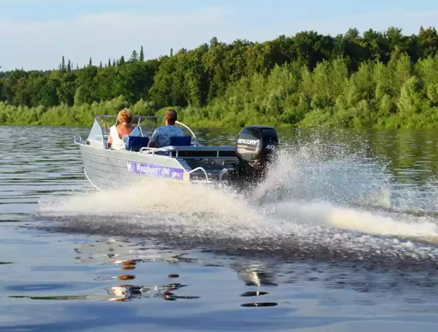 Алюминиевый катер Wyatboat-490 Pro водомет в Тольятти