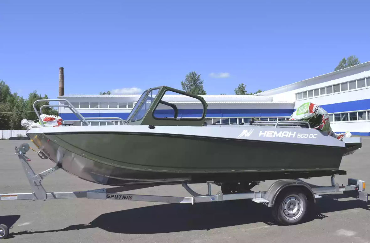 Алюминиевый катер Неман-500 DC Pro в Тольятти