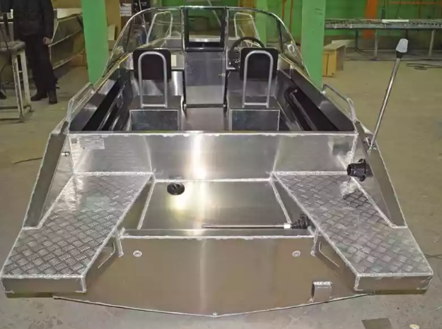 Алюминиевый катер Неман-500 DC (без покраски) в Тольятти